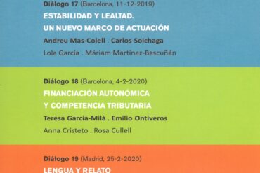 Volumen 8 del ciclo de diálogos 'España plural/ Catalunya plural'
