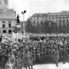 Manifestación a favor de Francisco Franco